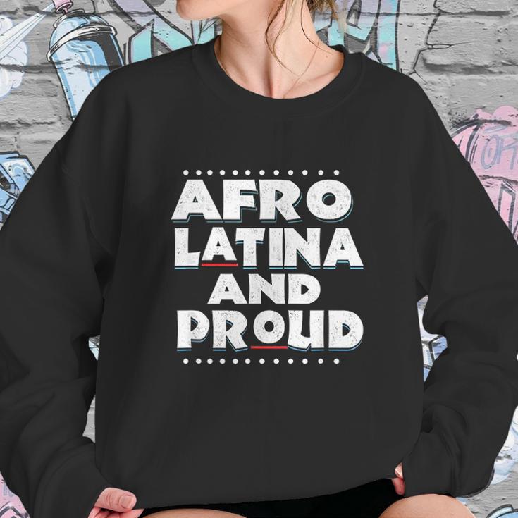 Afro Latin Pride Shirt Afro Latina Gift Sweatshirt Gifts for Her