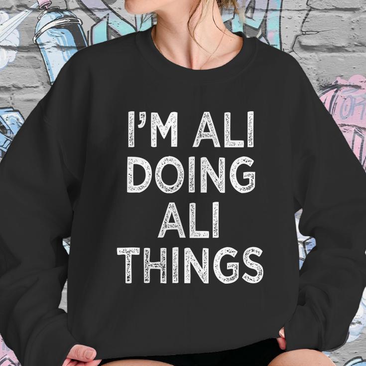 Ali Graphic Design Printed Casual Daily Basic Sweatshirt Gifts for Her