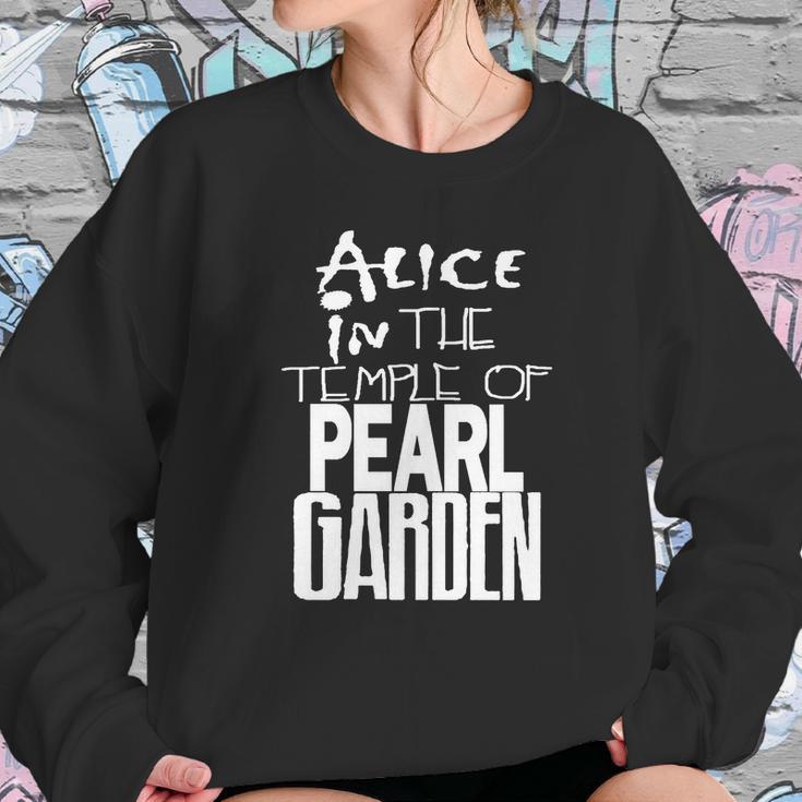 Alice In The Temple Of Pearl Garden Alice In Chains Pearl Jam Soundgarden Grunge Rock Sweatshirt Gifts for Her