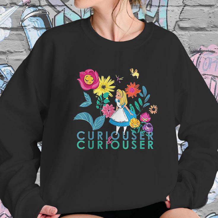 Alice In Wonderland Curiouser Curiouser Sweatshirt Gifts for Her