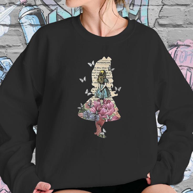 Alice In Wonderland Magical Garden Sweatshirt Gifts for Her