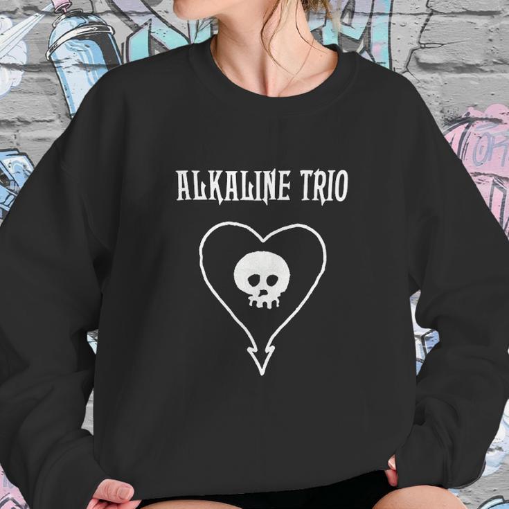 Alkaline Trio Mens Classic Heartskull Sweatshirt Gifts for Her