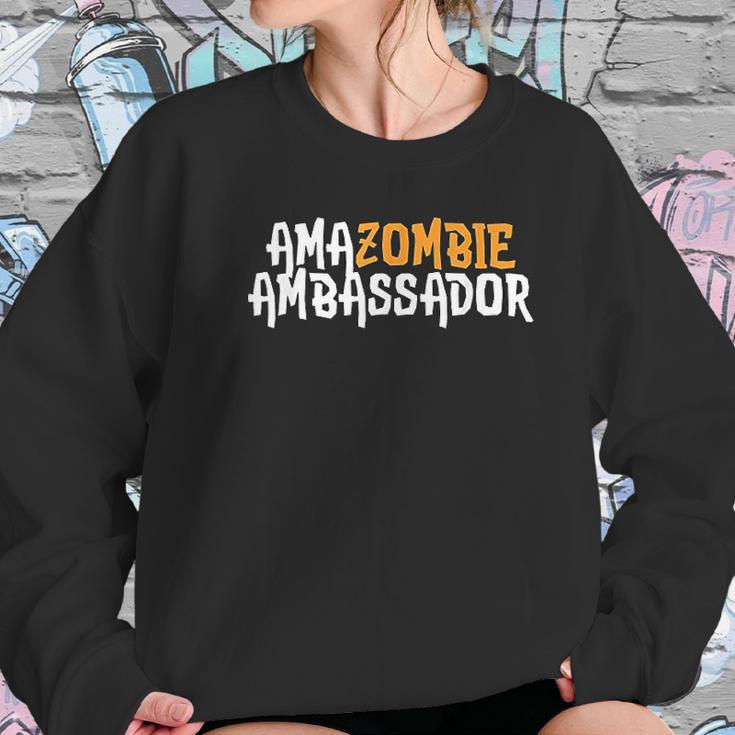 Amazombie Ambassador Employee Warehouse Coworker Swag Gift Sweatshirt Gifts for Her