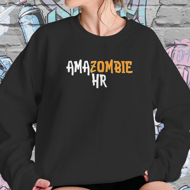 Amazombie Hr Employee Warehouse Coworker Swag Gift Sweatshirt Gifts for Her