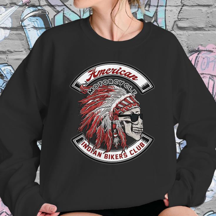 American Motorcycle Indian Bikers Club Hoodie Sweatshirt Gifts for Her