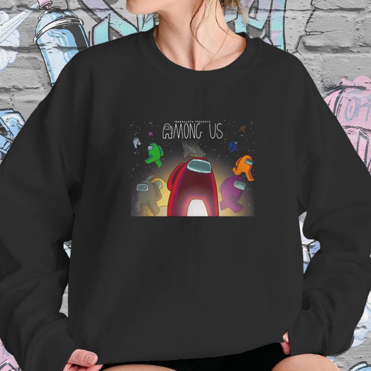 Among Us Camping Sweatshirt Gifts for Her