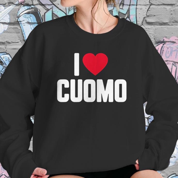 Andrew Cuomo I Love Cuomo Sweatshirt Gifts for Her