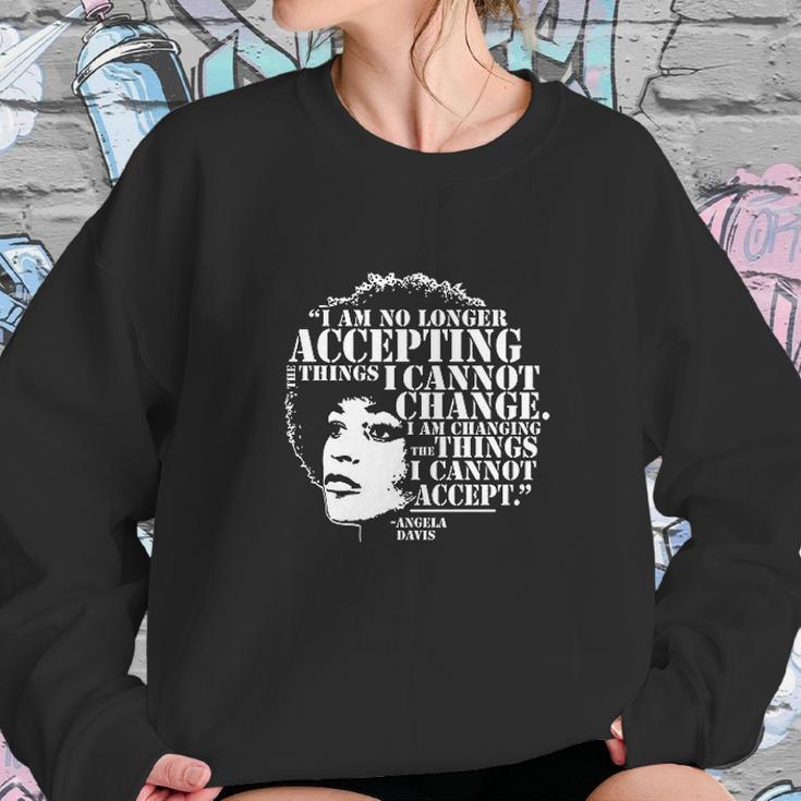 Angela Davis Inspirational Quote Sweatshirt Gifts for Her