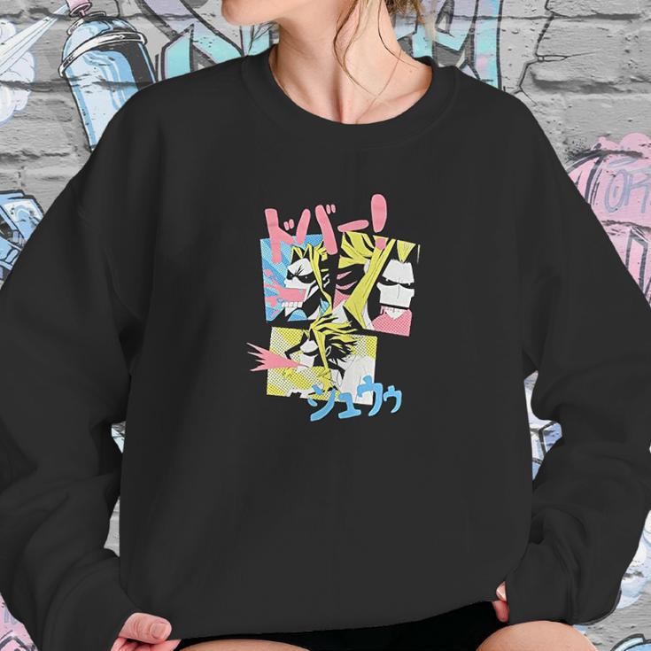 Anime Manga All Might Sweatshirt Gifts for Her