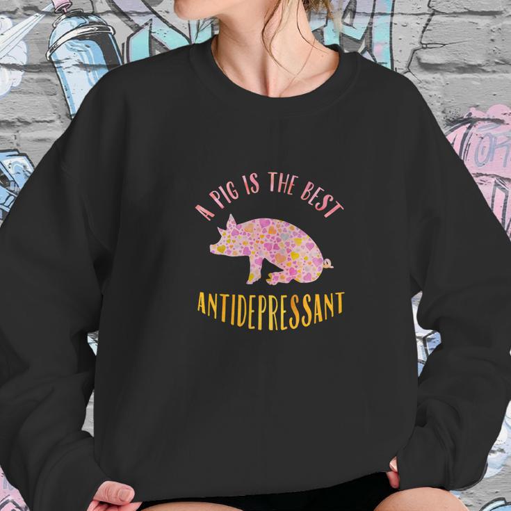 Antidepressant Mini Pig Lovers Gift Tee Sweatshirt Gifts for Her