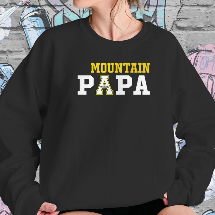 Appalachian State Mountaineers Mountain Papa Apparel Sweatshirt Gifts for Her