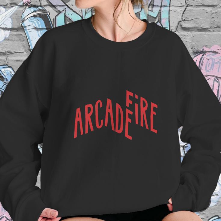 ArcadeShirt Fire Sweatshirt Gifts for Her