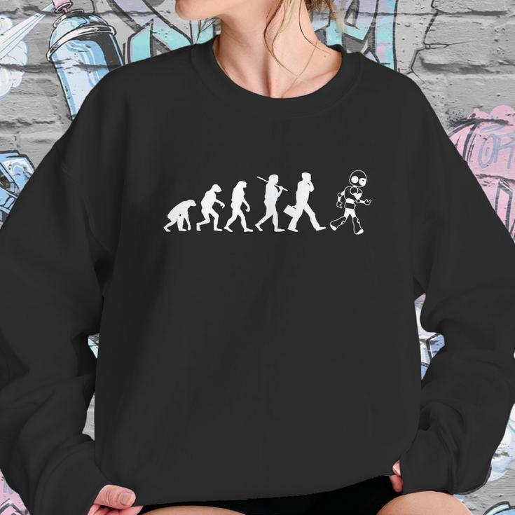 Artificial Intelligence Evolution Ai Lover Sweatshirt Gifts for Her