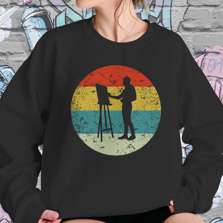 Artist Painting Graphic Design Printed Casual Daily Basic Sweatshirt Gifts for Her