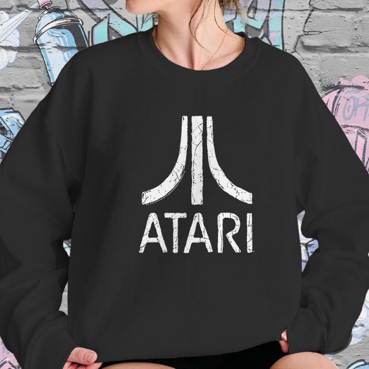 Atari Video Game Retro Logo Vintage Gaming Console Sweatshirt Gifts for Her