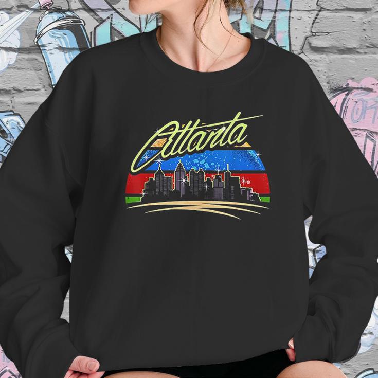 Atlanta City Retro Vintage Atlanta Georgia Ga Sweatshirt Gifts for Her