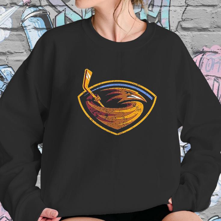 Atlanta Thrashers Logo Sweatshirt Gifts for Her