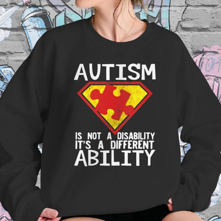 Austim A Diffrent Ability Sweatshirt Gifts for Her