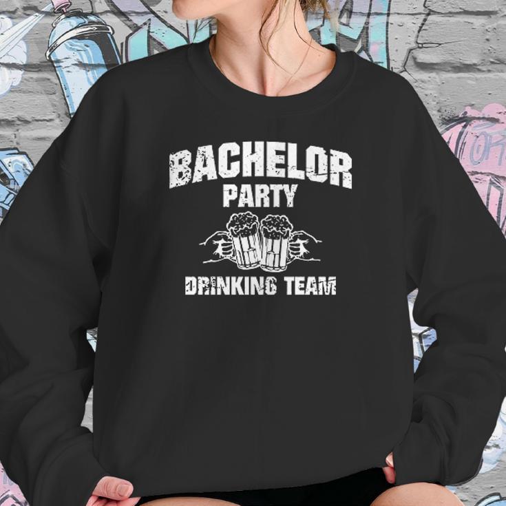 Bachelor Party Drinking Team Funny Stag Gift Sweatshirt Gifts for Her