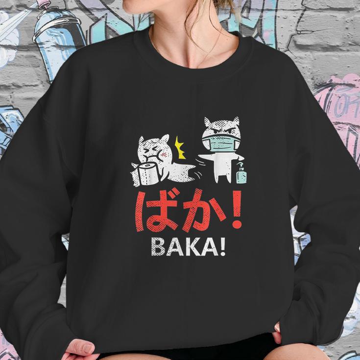 Baka Slap Toilet Paper Anime Manga Fun Quarantine Otaku Gift Sweatshirt Gifts for Her