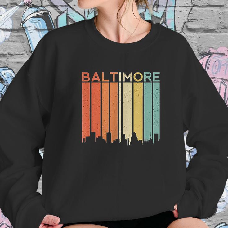 Baltimore Maryland Vintage Sweatshirt Gifts for Her