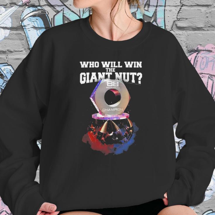 Battlebots Who Will Win The Giant Nut Sweatshirt Gifts for Her