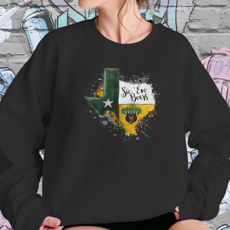 Baylor Bears Color Drop State Map Apparel Sweatshirt Gifts for Her