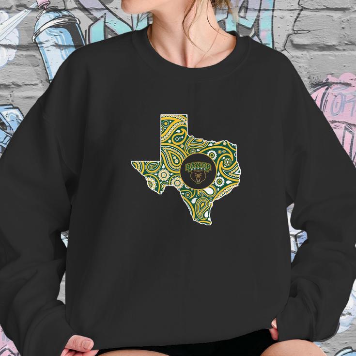 Baylor Bears Paisley State Ver 2 Apparel Sweatshirt Gifts for Her