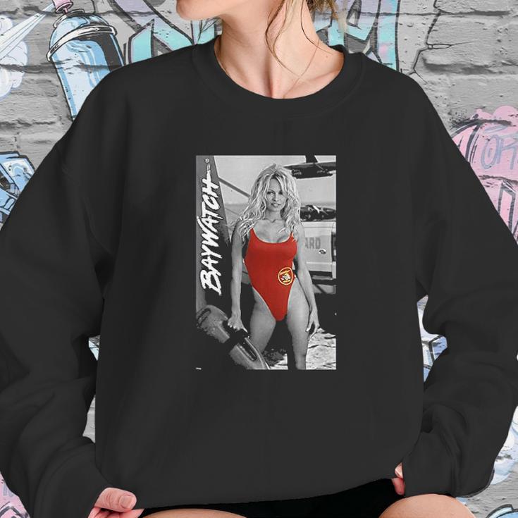 Baywatch Pamela Anderson Red Swim Suit Sweatshirt Gifts for Her