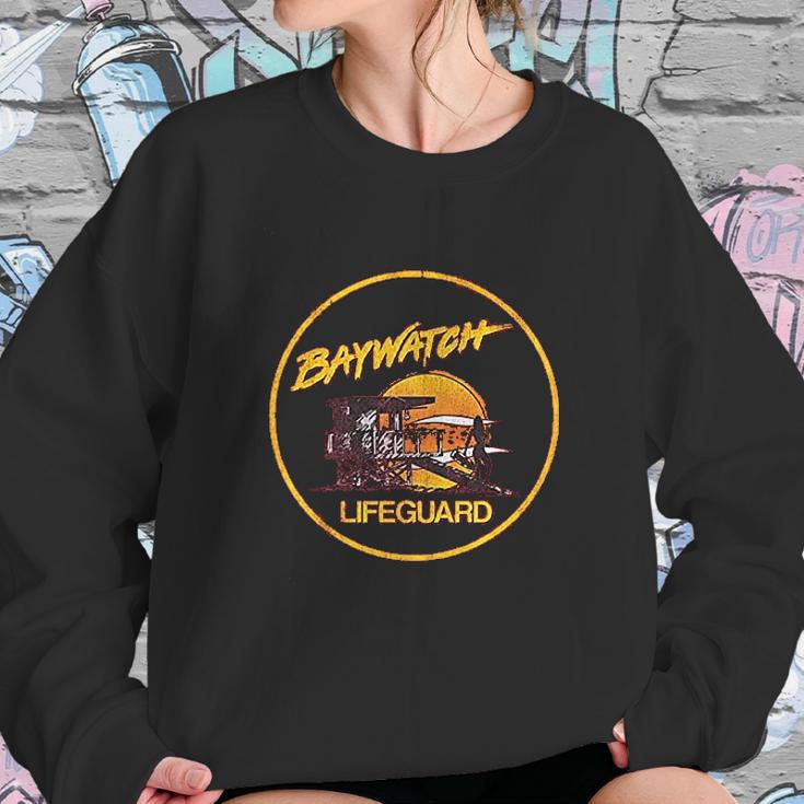 Baywatch Yellow Sweatshirt Gifts for Her