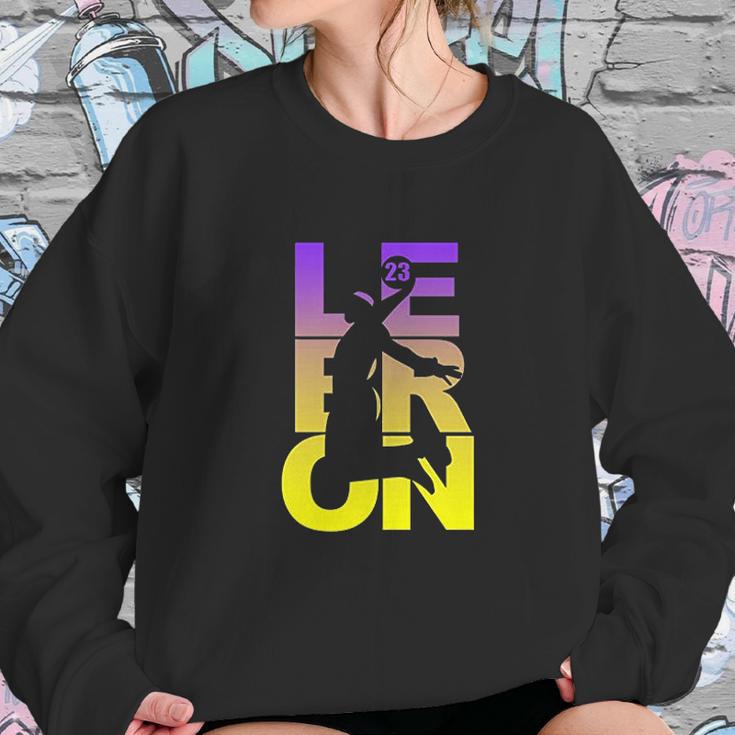 Beach Open Lebron 23 Los Angeles La Basketball Sports Fan Sweatshirt Gifts for Her