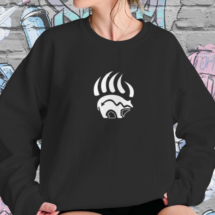 Bear Paw Native American Spirit Animal Totem Sweatshirt Gifts for Her