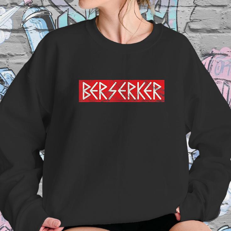 Berserker Viking Odin Thor Valhalla Midgard Vintage Norse Sweatshirt Gifts for Her