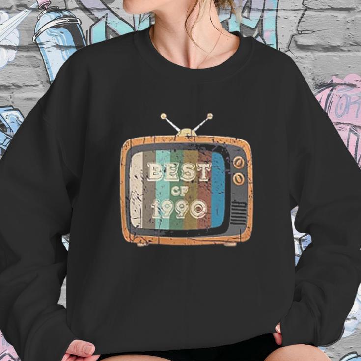 Best Of 1990 Vintage Television Sweatshirt Gifts for Her