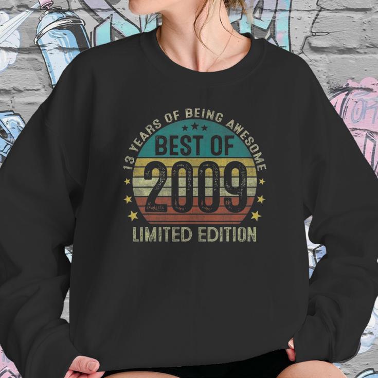 Best Of 2009 Limited Edition 13Th Birthday 13 Years Old Gifts Sweatshirt Gifts for Her