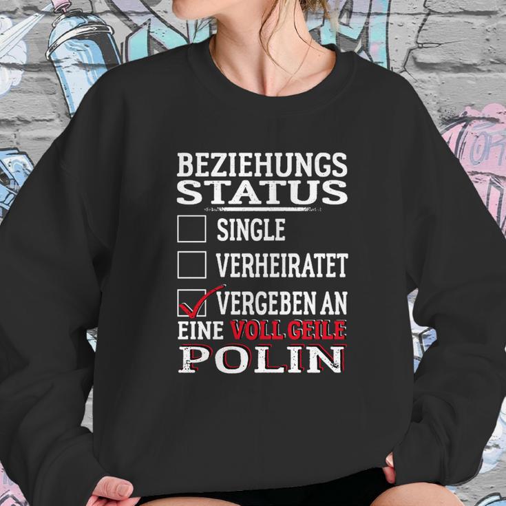 Beziehungs Status Polin Sweatshirt Gifts for Her