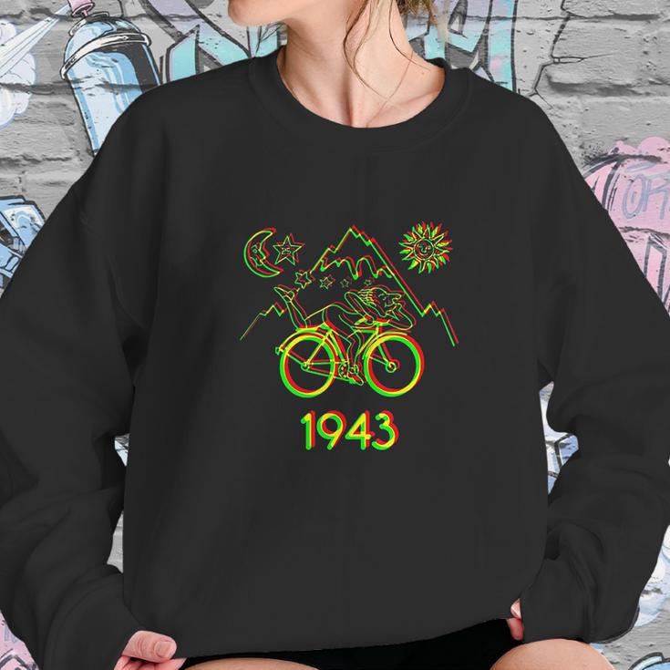 Bicycle Day 1943 Lsd Acid Hofmann Trip Sweatshirt Gifts for Her