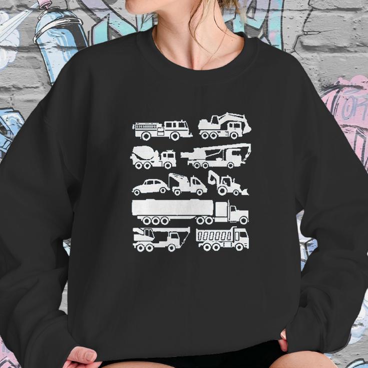 Big Boys Trucks Youth Sweatshirt Gifts for Her