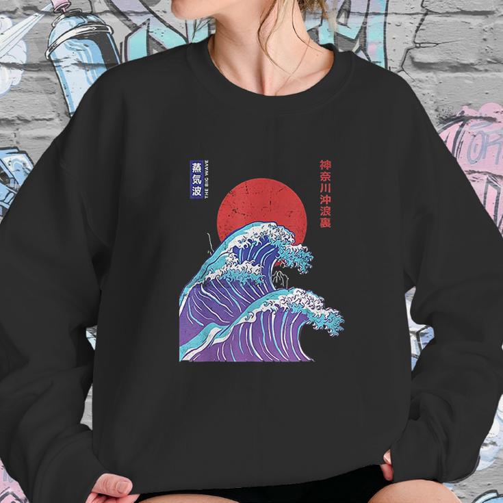 Big Wave Aesthetic 80S Sweatshirt Gifts for Her