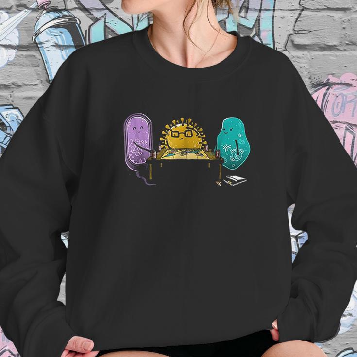 Biology Fun Real Conspiracy Theory Epidemiologist Sweatshirt Gifts for Her