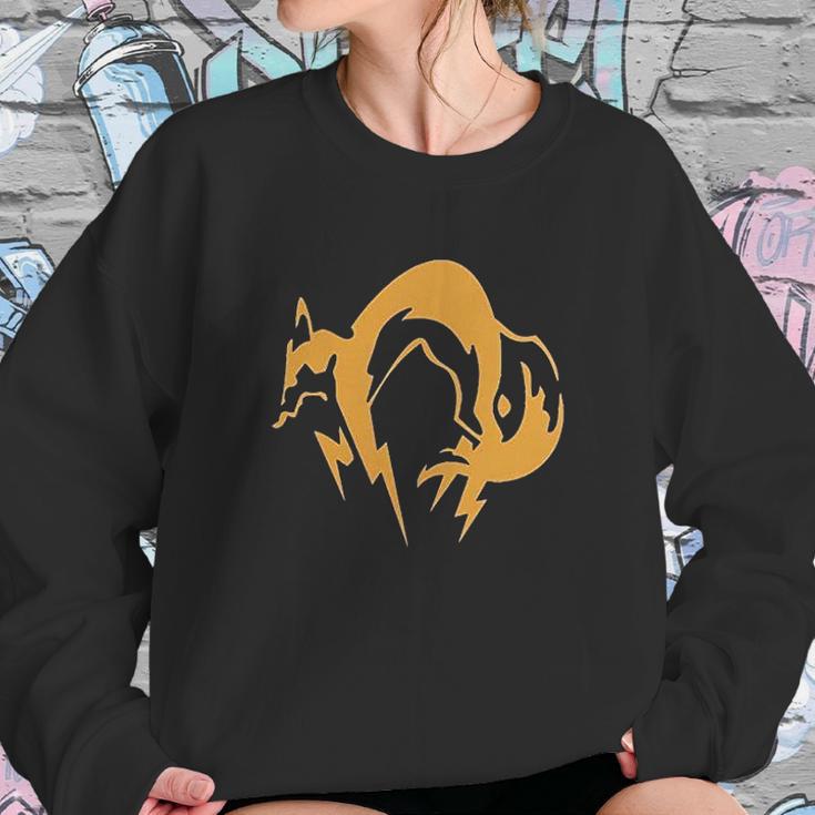 Black Generic Metal Gear Solid Fox Hound Design Sweatshirt Gifts for Her