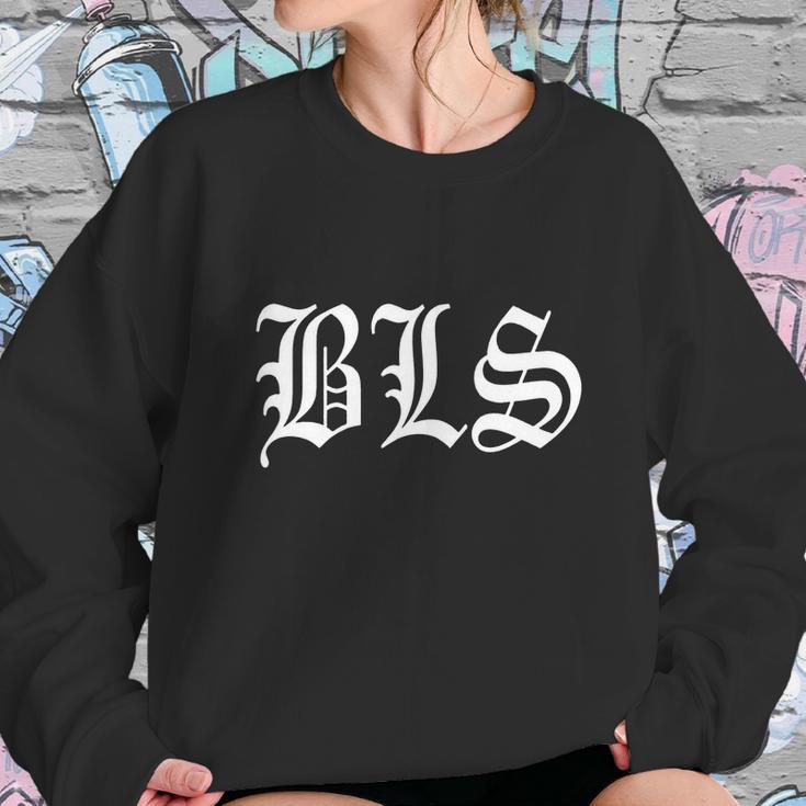 Black Label Society White Word Art Sweatshirt Gifts for Her