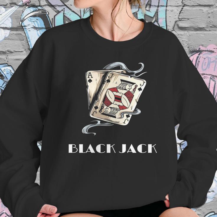 BlackjackShirt Jack Of Spades Ace Of Spades - Lucky Tee Sweatshirt Gifts for Her