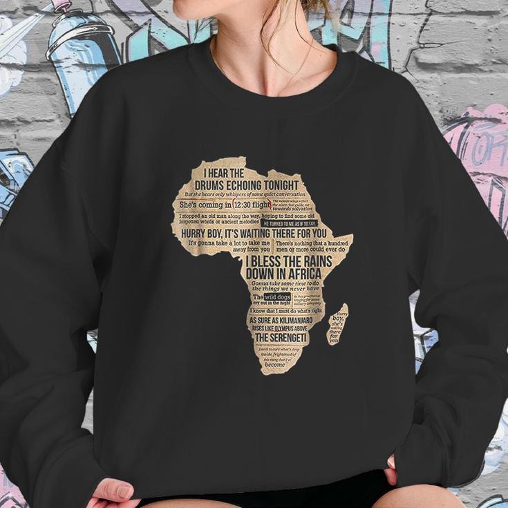 Bless Africa Rains On Toto Sweatshirt Gifts for Her