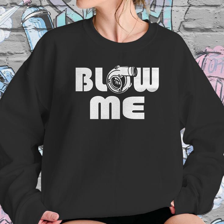 Blow Me Jdm Racing Turbo Racing Sweatshirt Gifts for Her