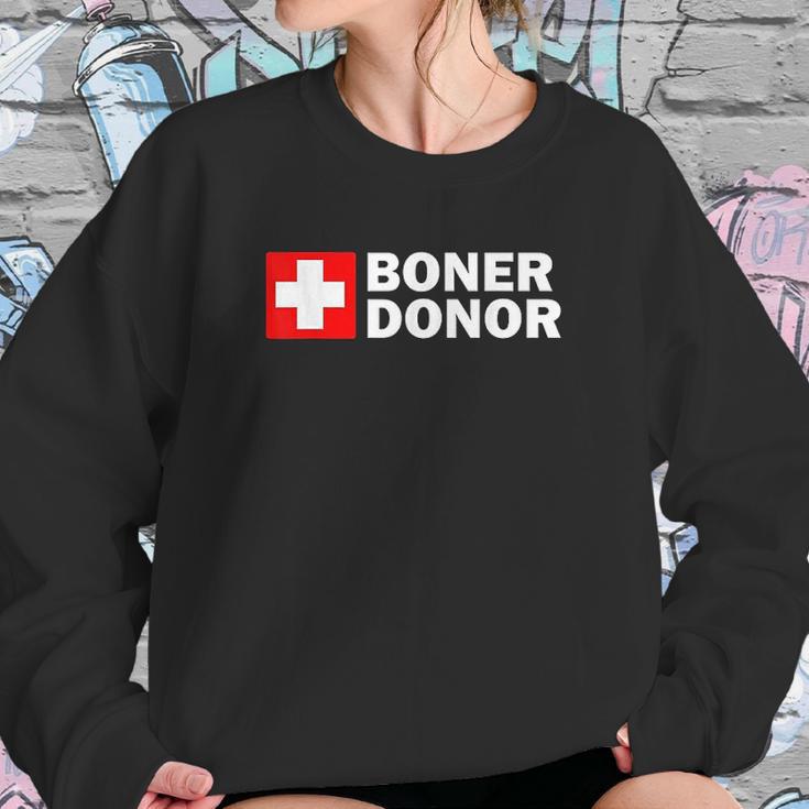 Boner Donor Funny Halloween Costume Sweatshirt Gifts for Her