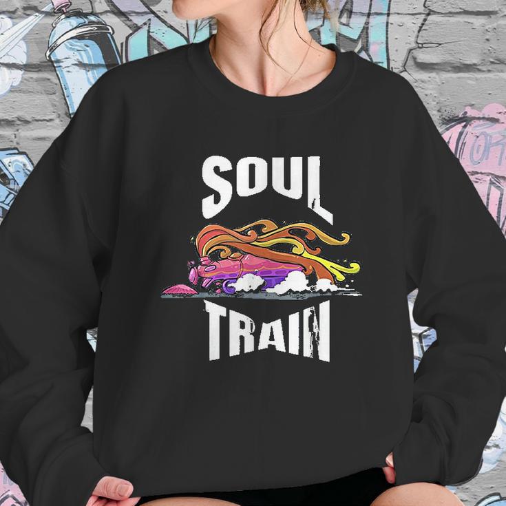 Boogie Train Groovy Disco Train Sweatshirt Gifts for Her