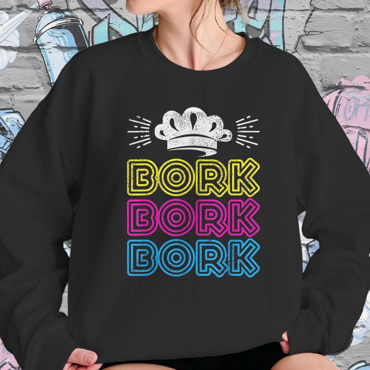 Bork Bork Bork Funny Chef Sweatshirt Gifts for Her