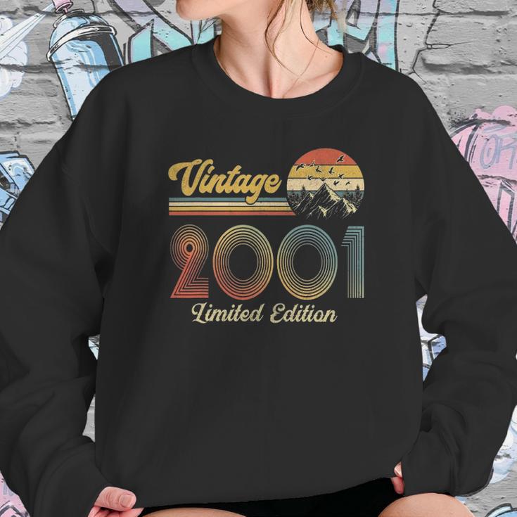 Born In 2001 21 Years Old Gifts Made In 2001 21St Birthday Sweatshirt Gifts for Her