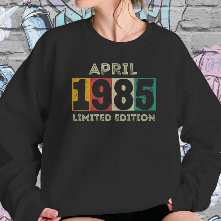 Born In April 1985 36Th Birthday Gift 36 Years Old Sweatshirt Gifts for Her